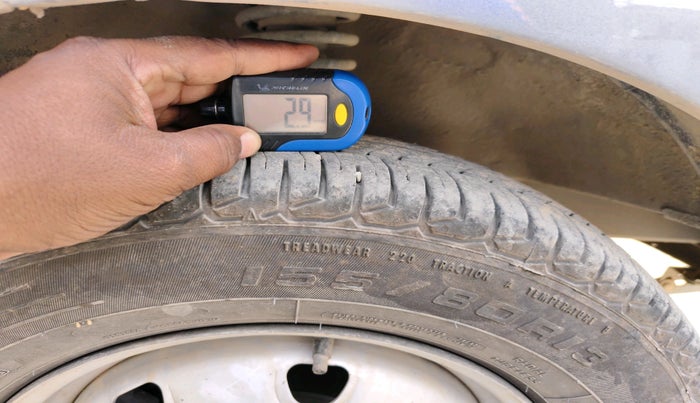 2022 Maruti Eeco 5 STR AC (O), Petrol, Manual, 50,699 km, tyre