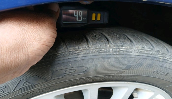 2014 Tata Zest XMS PETROL, Petrol, Manual, 50,852 km, tyre