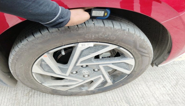 2025 Hyundai NEW I20 ASTA (O) 1.2 IVT, Petrol, Automatic, 1,458 km, tyre