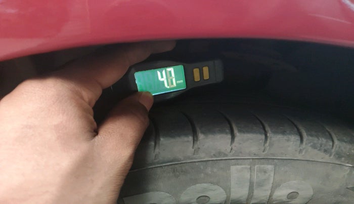 2017 Ford Figo Aspire TREND 1.2 PETROL, Petrol, Manual, 1,05,668 km, tyre