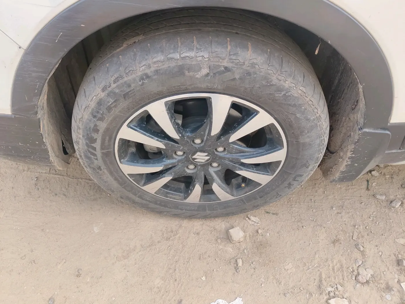 2021 Maruti S Cross ZETA 1.5, Petrol, Manual, 51,853 km, tyre