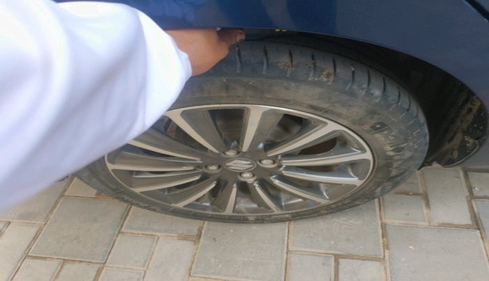 2019 Maruti Ciaz ALPHA  AT 1.5 SHVS PETROL, Petrol, Automatic, 40,991 km, tyre