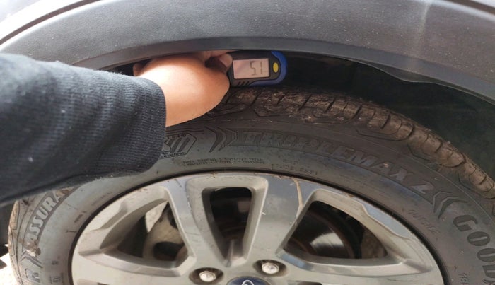 2018 Ford FREESTYLE TITANIUM 1.2 PETROL, Petrol, Manual, 1,18,781 km, tyre