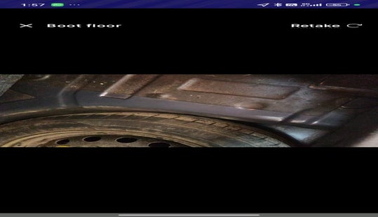 2018 Ford FREESTYLE TITANIUM 1.2 PETROL, Petrol, Manual, 1,18,781 km, tyre