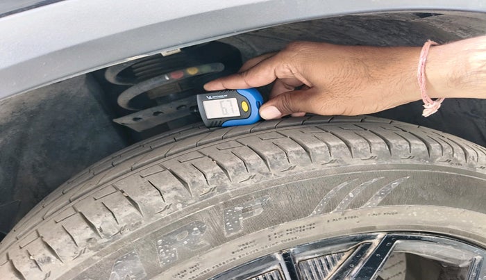 2024 Tata Safari ADVENTURE PLUS DARK EDITION AT, Diesel, Automatic, 7,666 km, tyre