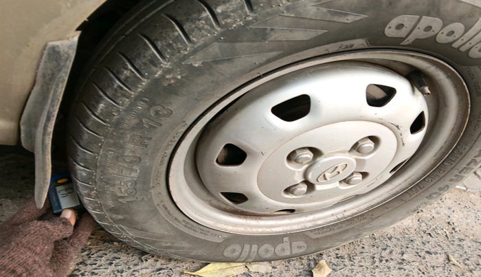 2010 Hyundai Santro Xing GL, Petrol, Manual, 45,265 km, tyre