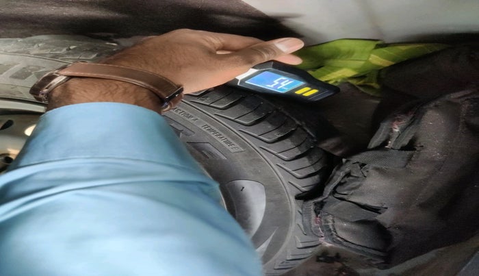 2023 Tata TIGOR XZ CNG, Petrol, Manual, 55,625 km, tyre