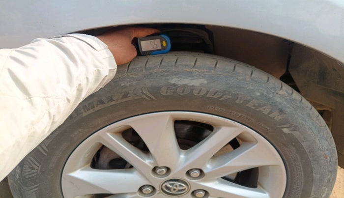 2017 Toyota Innova Crysta 2.8 GX AT 8 STR, Diesel, Automatic, 1,22,491 km, tyre