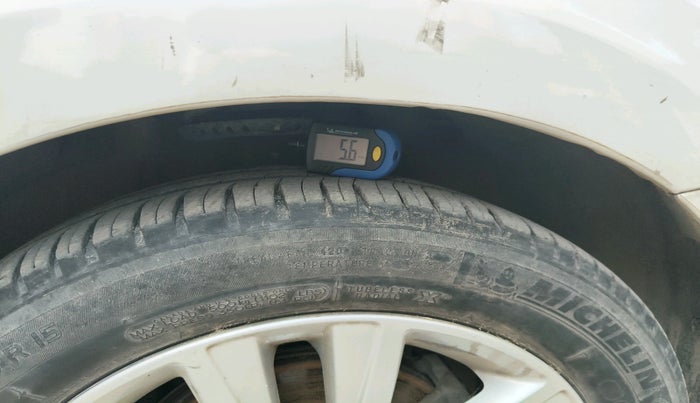 2015 Volkswagen Polo GT TSI AT, Petrol, Automatic, 1,06,895 km, tyre