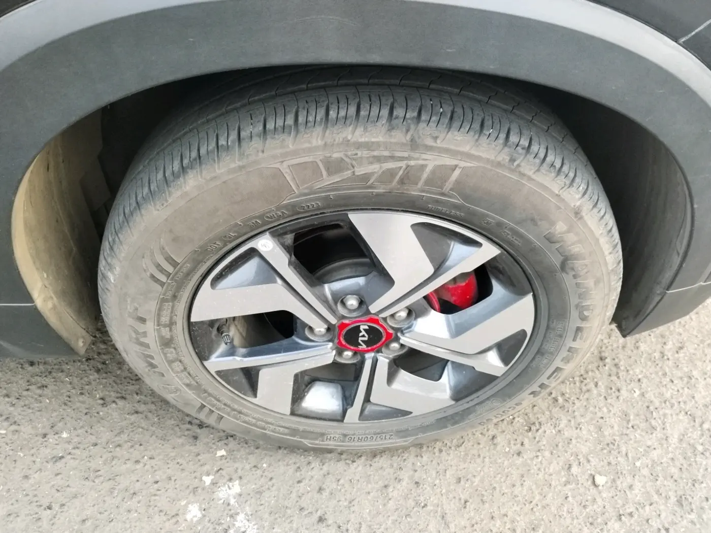 2023 KIA SONET GTX PLUS 1.5 IMT, Diesel, Manual, 11,466 km, tyre