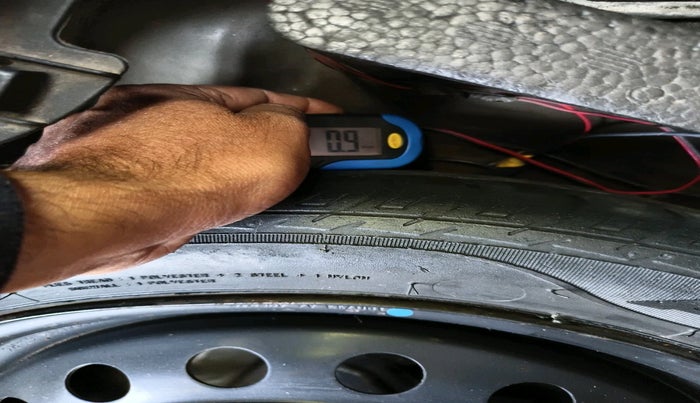 2013 Maruti Wagon R 1.0 VXI, Petrol, Manual, 1,02,448 km, tyre