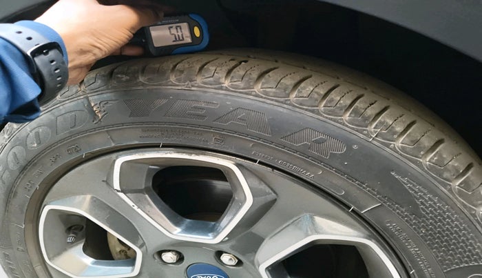 2020 Ford Ecosport TITANIUM 1.5 SPORTS(SUNROOF) PETROL, Petrol, Manual, 21,618 km, tyre