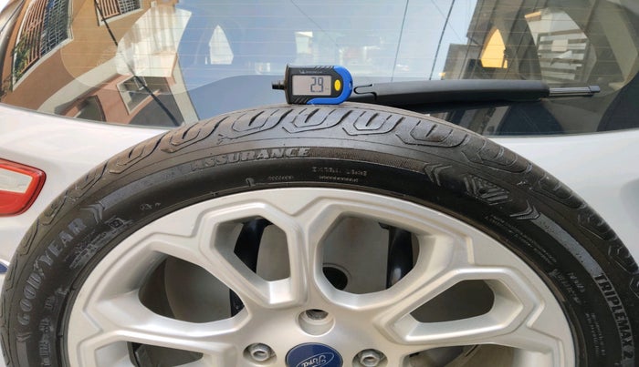 2017 Ford Ecosport TITANIUM + 1.5L PETROL AT, Petrol, Automatic, 63,714 km, tyre