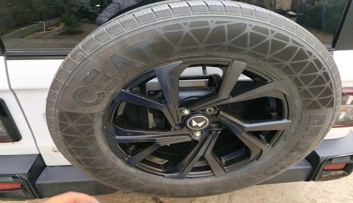 2025 Mahindra Thar Roxx MX1 Petrol MT 2WD, Petrol, Manual, 20,447 km, tyre