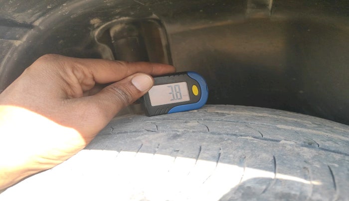 2022 Maruti BREZZA ZXI + SMART HYBRID, Petrol, Manual, 22,973 km, tyre