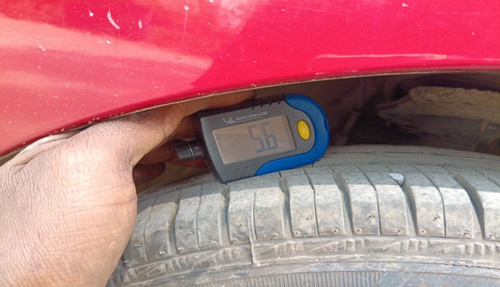 2017 Hyundai Grand i10 SPORTZ (O) 1.2 KAPPA VTVT, Petrol, Manual, 38,699 km, tyre