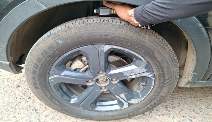 2022 Tata NEXON XZ PLUS DIESEL DARK EDITION, Diesel, Manual, 66,878 km, tyre