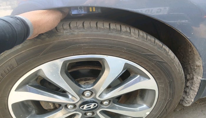 2014 Hyundai Xcent SX 1.2 (O), Petrol, Manual, 92,554 km, tyre