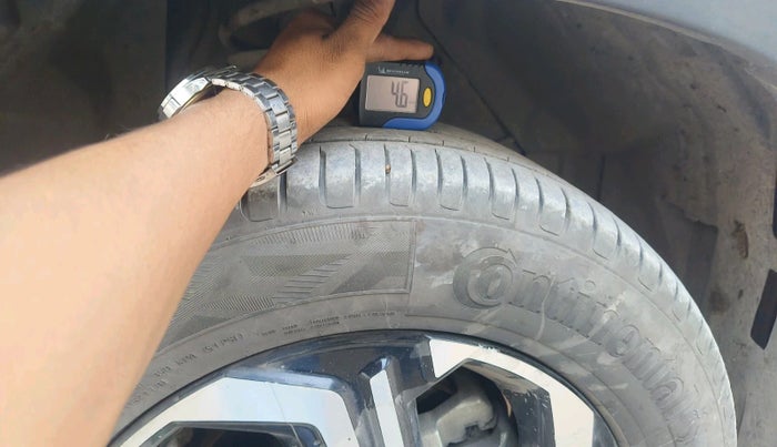 2023 Maruti BREZZA ZXI + SMART HYBRID, Petrol, Manual, 1,22,224 km, tyre