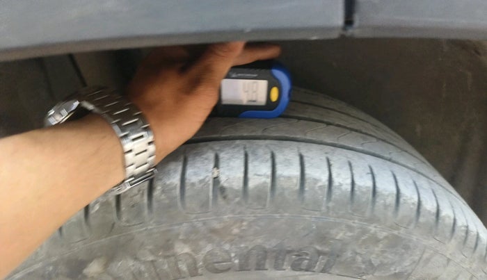 2023 Maruti BREZZA ZXI + SMART HYBRID, Petrol, Manual, 1,22,224 km, tyre