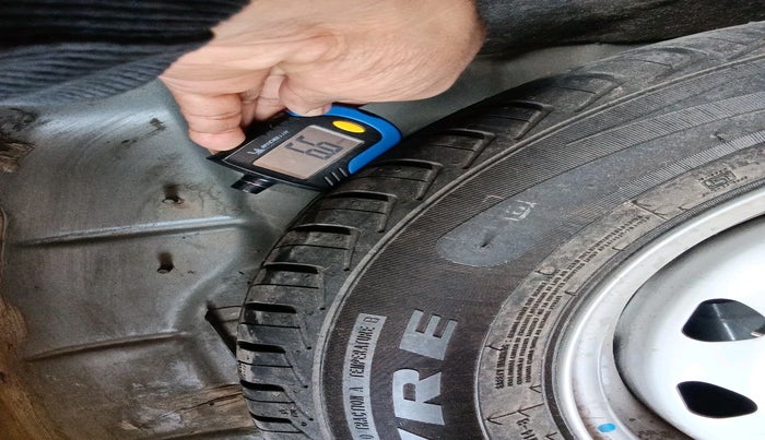 2023 Tata TIGOR XZ PLUS CNG, Petrol, Manual, 38,976 km, tyre