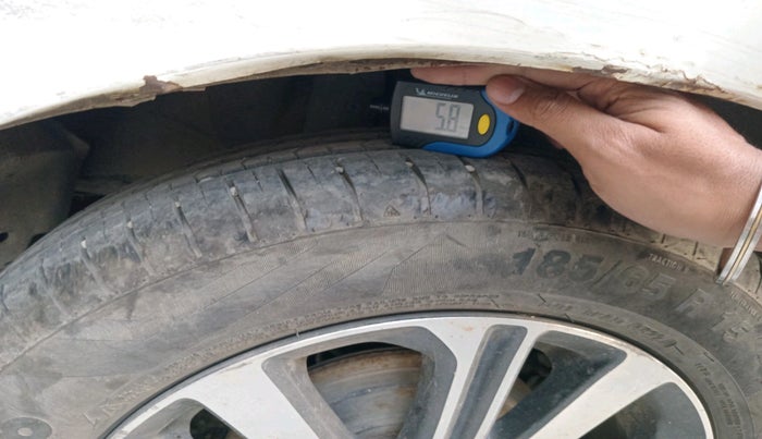 2017 Honda City 1.5L I-VTE V CVT, Petrol, Automatic, 1,22,954 km, tyre