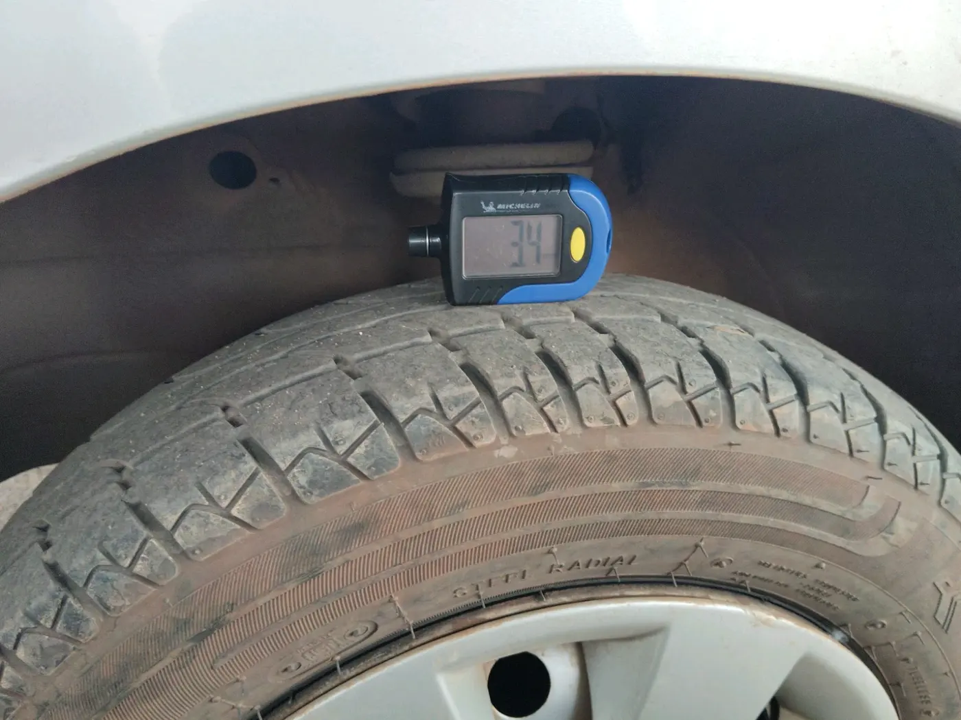 2010 Maruti Wagon R 1.0 LXI, Petrol, Manual, 19,594 km, tyre