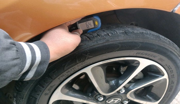 2017 Hyundai Grand i10 ASTA 1.2 KAPPA VTVT, Petrol, Manual, 43,185 km, tyre