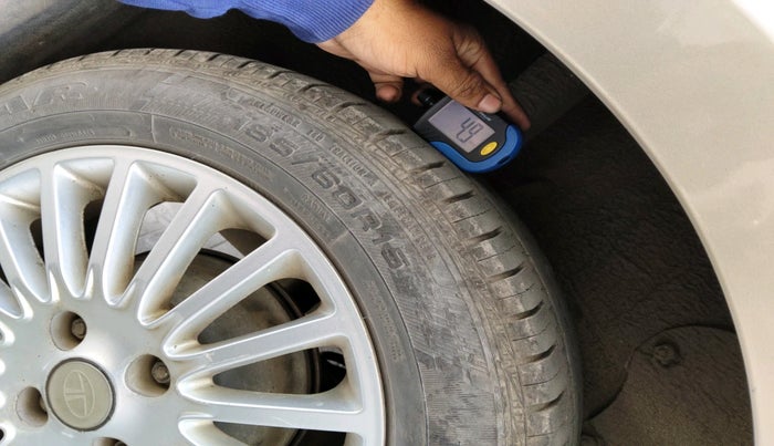 2015 Tata Zest XT PETROL, Petrol, Manual, 57,898 km, tyre