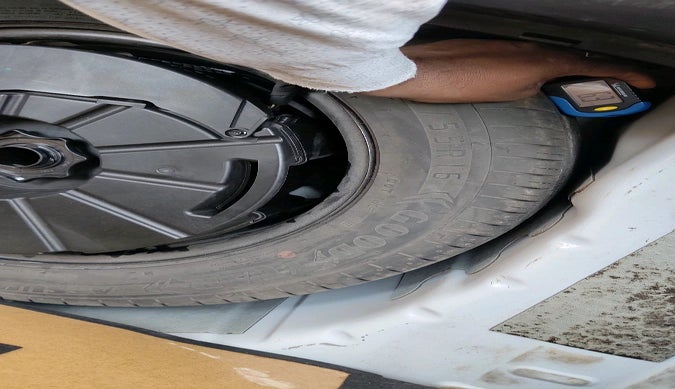 2022 Skoda KUSHAQ STYLE 1.0L TSI AT, Petrol, Automatic, 44,110 km, tyre