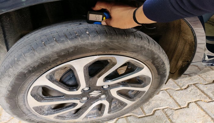 2023 Maruti Baleno ALPHA 1.2 AGS, Petrol, Automatic, 33,832 km, tyre