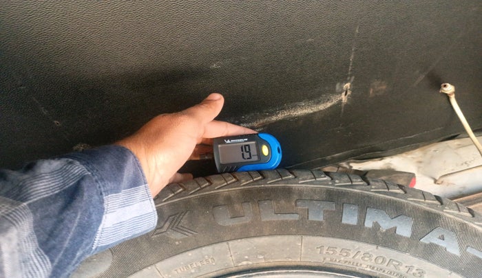 2018 Renault Kwid 1.0 MARVEL CAPTAIN AMERICA EDITION, Petrol, Manual, 1,38,614 km, tyre