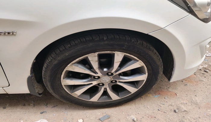 2017 Hyundai Verna 1.6 CRDI SX, Diesel, Manual, 79,528 km, tyre