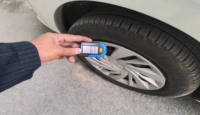 2022 Maruti Ertiga LXI SHVS, Petrol, Manual, 6,420 km, tyre