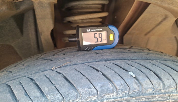 2022 Renault Kiger RXZ TURBO CVT DUAL TONE, Petrol, Automatic, 25,886 km, tyre