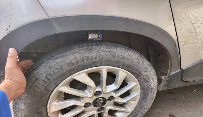 2017 Mahindra Kuv100 K6 6 STR, Petrol, Manual, 1,27,941 km, tyre