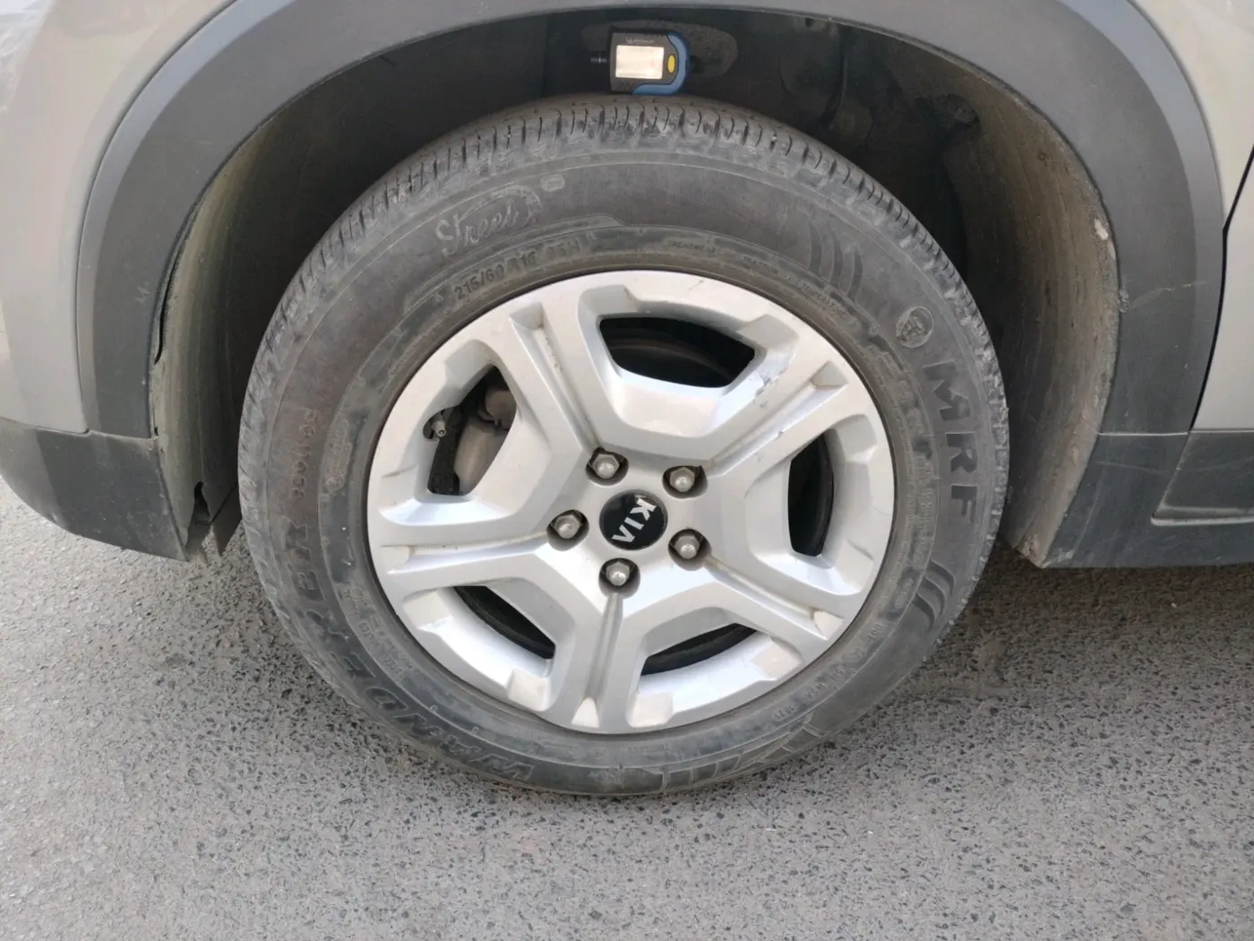 2021 KIA SONET HTX 1.0 IMT, Petrol, Manual, 99 km, tyre
