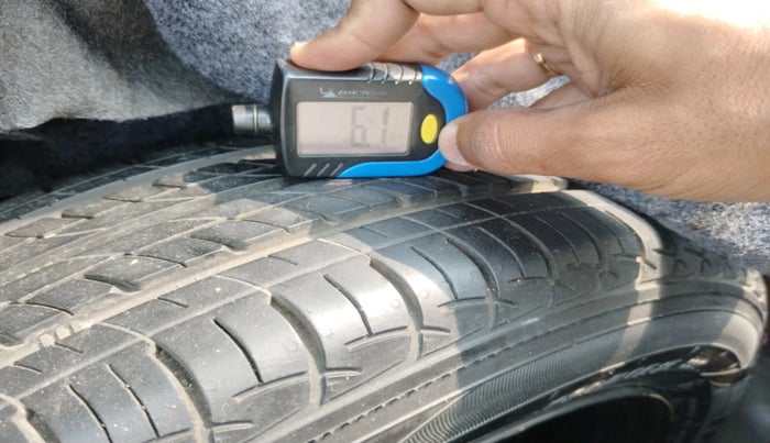 2018 Maruti Baleno DELTA CVT PETROL 1.2, Petrol, Automatic, 70,555 km, tyre