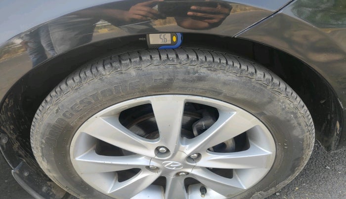 2012 Hyundai Verna FLUIDIC 1.6 VTVT SX OPT AT, Petrol, Automatic, 72,141 km, tyre