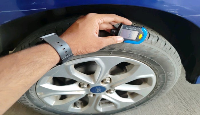 2016 Ford Figo Aspire TITANIUM 1.2 PETROL, Petrol, Manual, 70,630 km, tyre