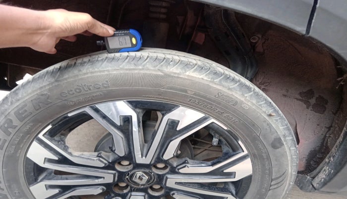 2022 Renault Kiger RXZ AMT DUAL TONE, Petrol, Automatic, 30,726 km, tyre