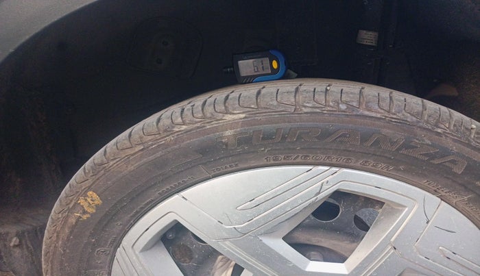 2023 Tata NEXON PURE 1.2 PETROL, Petrol, Manual, 14,500 km, tyre