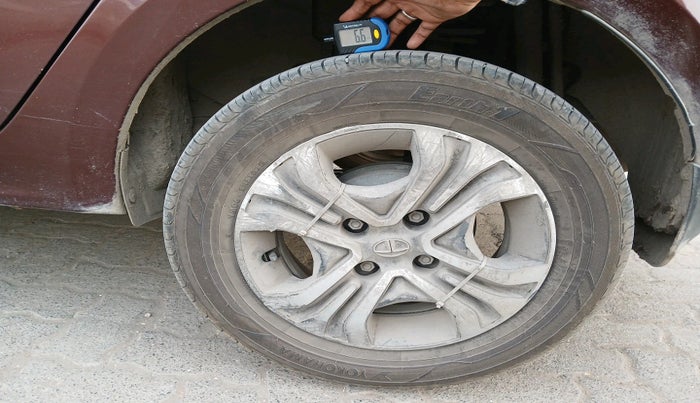 2022 Tata TIGOR XZ PLUS CNG, Petrol, Manual, 70,097 km, tyre