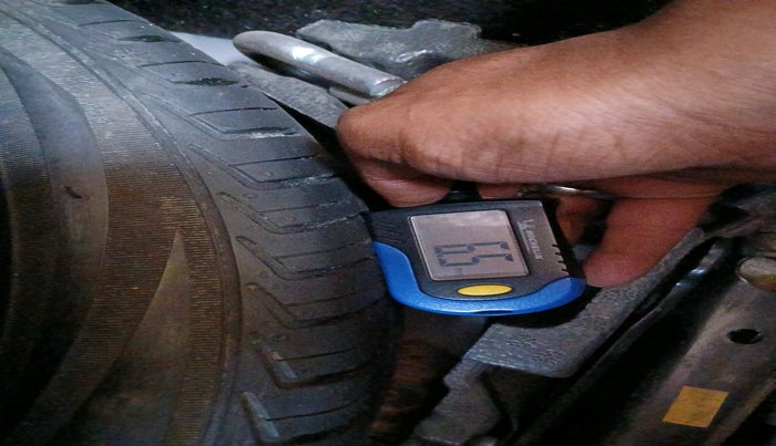 2022 Tata TIGOR XZ PLUS CNG, Petrol, Manual, 70,097 km, tyre