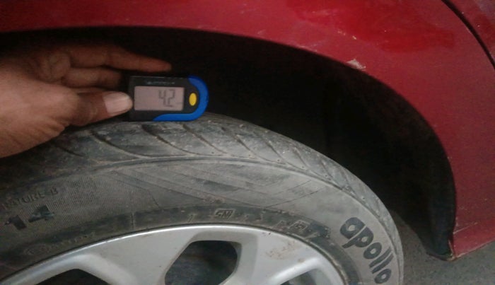 2018 Ford Figo Aspire TITANIUM 1.2 PETROL, Petrol, Manual, 35,704 km, tyre