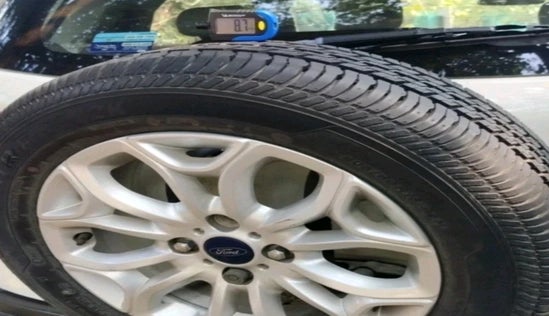 2016 Ford Ecosport TITANIUM 1.5L PETROL AT, Petrol, Automatic, 60,387 km, tyre