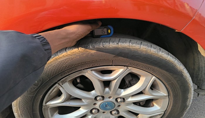 2016 Ford Ecosport TITANIUM 1.5L DIESEL, Diesel, Manual, 1,19,180 km, tyre