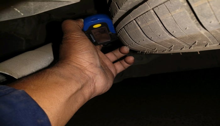 2022 Tata Harrier XZA PLUS 2.0L DARK EDITION, Diesel, Automatic, 93,691 km, tyre