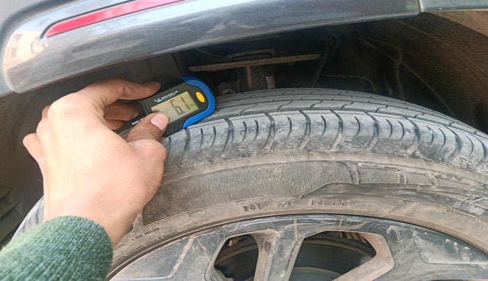 2025 Maruti FRONX ZETA 1.0 TURBO MT, Petrol, Manual, 8,207 km, tyre