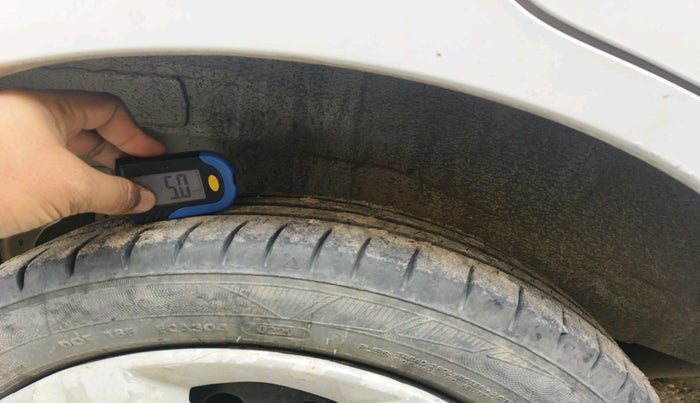 2014 Maruti Wagon R 1.0 VXI, Petrol, Manual, 57,029 km, tyre